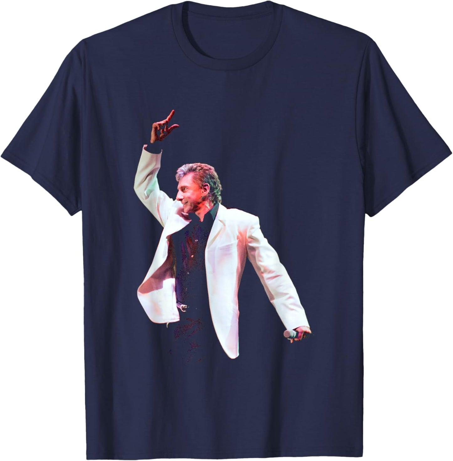 Barry Manilow Millennium Tour Live in Newcastle T-Shirt - T-Shirt | Navy