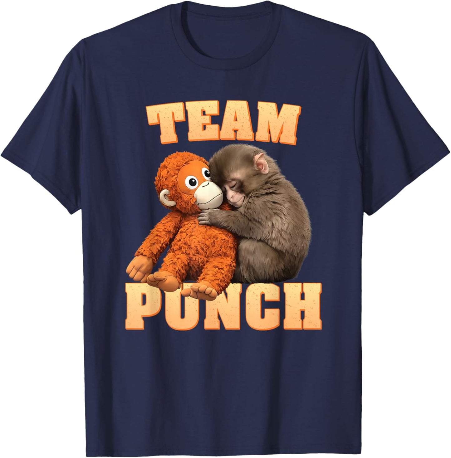 Monkey Punch Team Punch T-Shirt - T-Shirt | Navy
