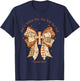 God is Within Her She Will Not Fall Psalm 46:5 Coquette T-Shirt - T-Shirt | Navy