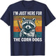 I'm Just Here for The Corn Dogs T-Shirt - T-Shirt | Navy