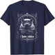 I Have Rabies Bat Unhinged Meme Weird Dark Humor T-Shirt - T-Shirt | Navy