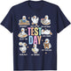 Retro Cute Silly Goose Test Day You Got This Testing Teacher T-Shirt - T-Shirt | Navy