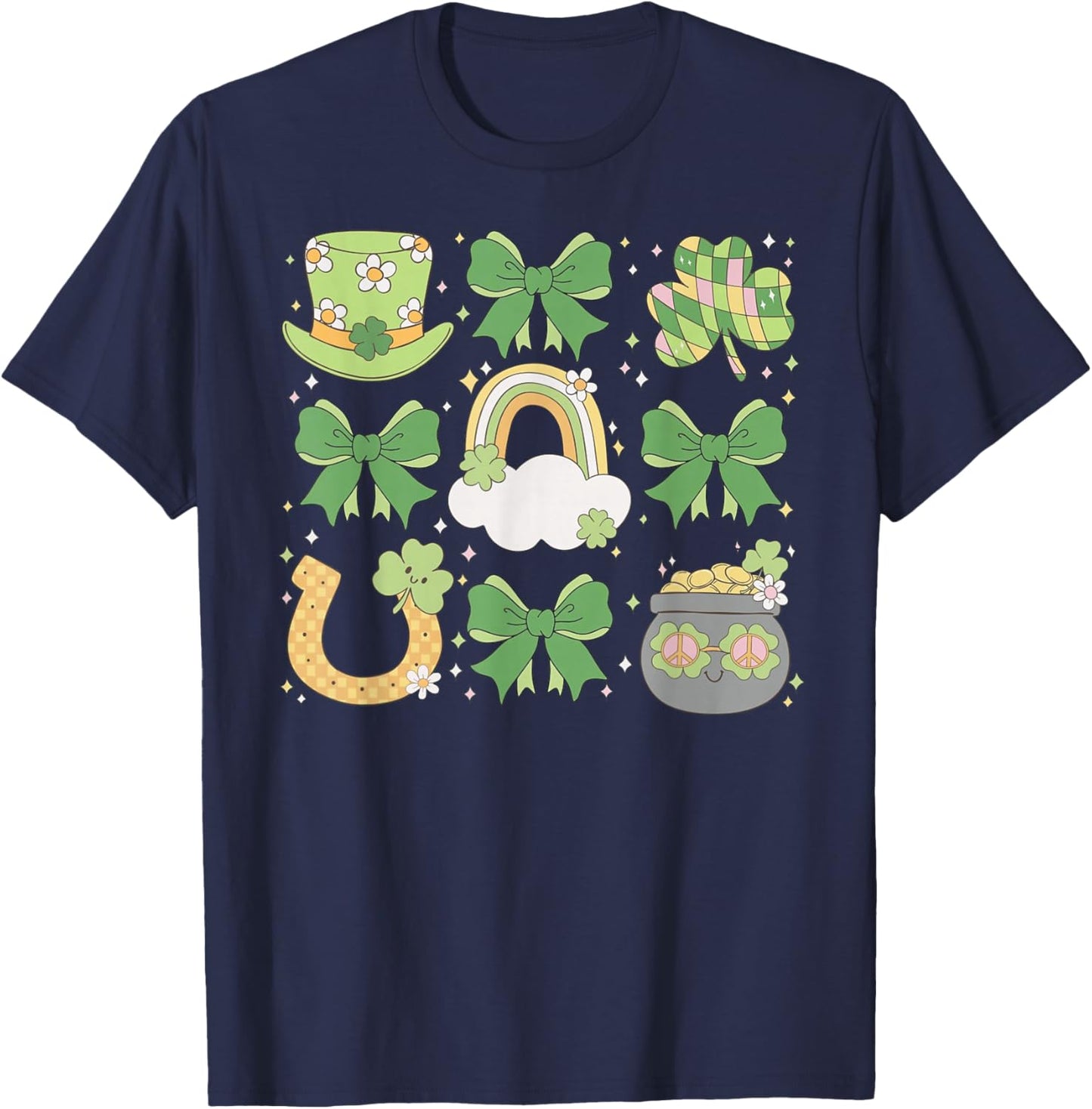 Western Howdy Lucky T-Shirt - T-Shirt | Navy