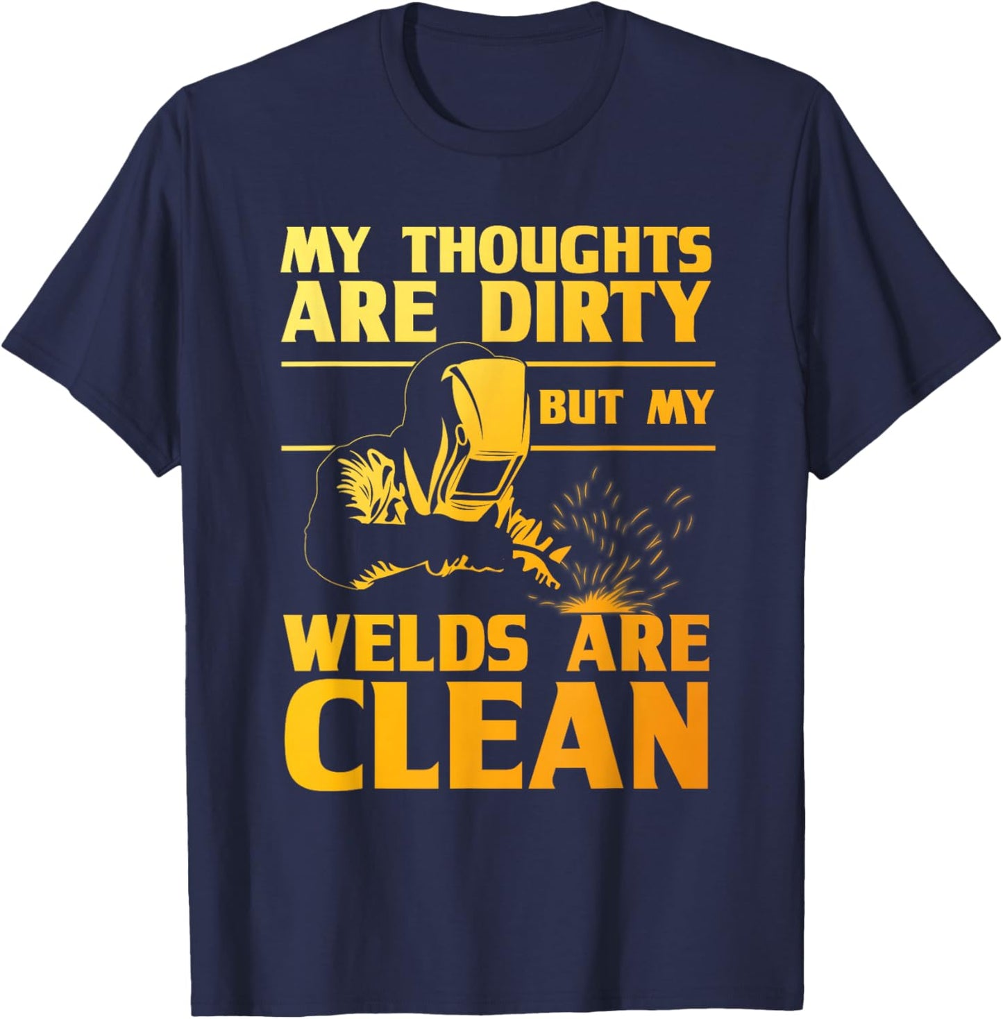 Unique Welding Design Women Weld Tool Welder Welding T-Shirt - T-Shirt | Navy