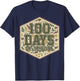 Retro Camo 100 Days of School Teacher Student Boy Girl Kids T-Shirt - T-Shirt | Navy