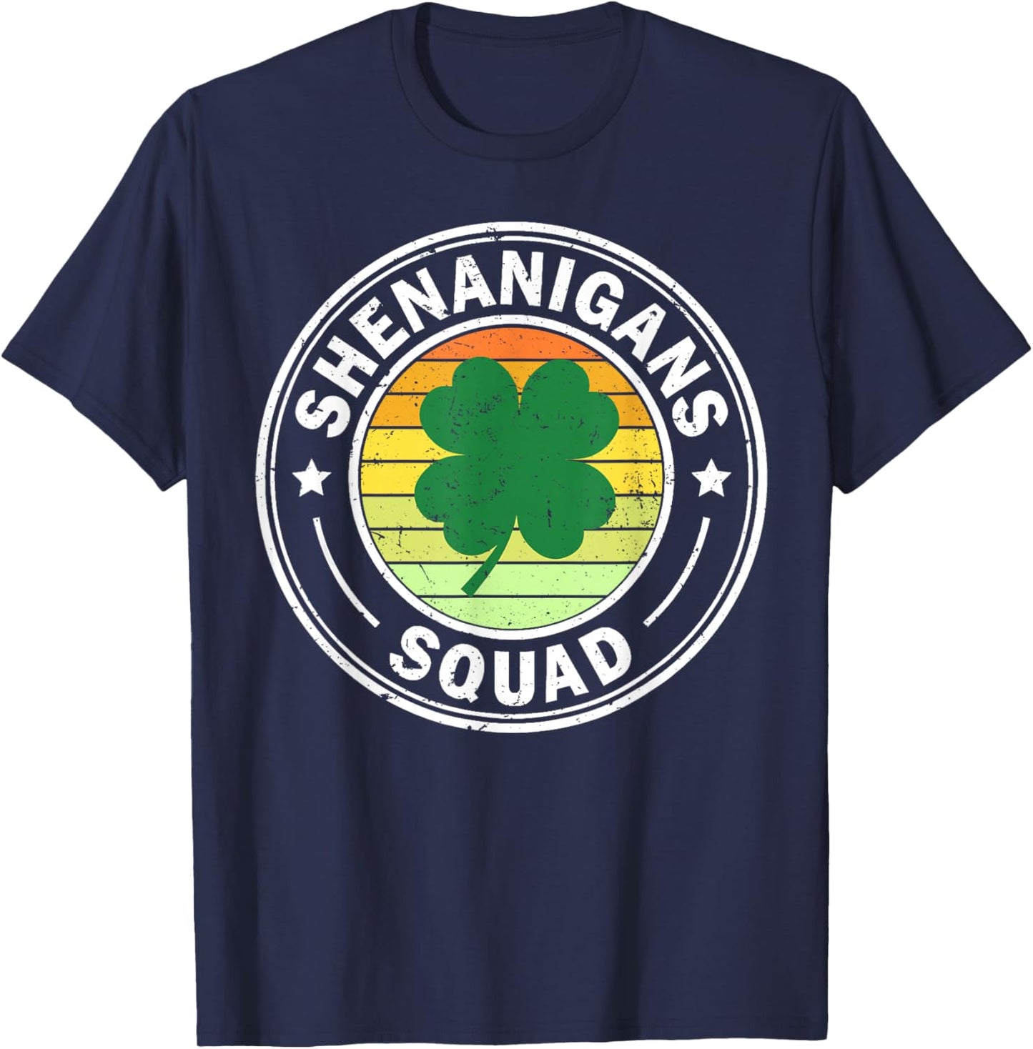 Shenanigans Squad St Patricks Day Matching Family Group T-Shirt - T-Shirt | Navy
