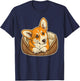 Retro Corgi Dog Mom Dog Dad Funny Corgi T-Shirt - T-Shirt | Navy