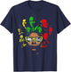 Black History Leaders Collage Famous African American Month T-Shirt - T-Shirt | Navy