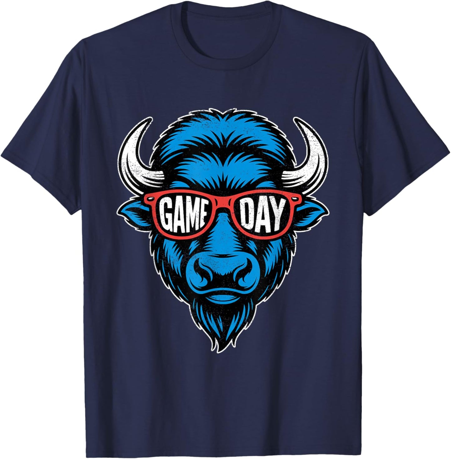 Game Day Buffalo T-Shirt - T-Shirt | Navy
