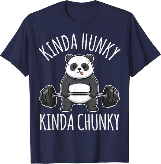Kinda Hunky Kinda Chunky T-Shirt - T-Shirt | Navy