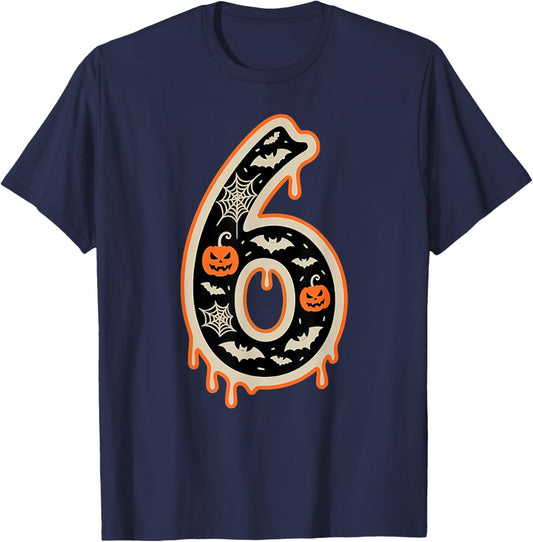 Funny 67 Six Seven Meme Couple Matching Halloween Costume T-Shirt - T-Shirt | Navy