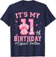 It's My 11th Birthday Girl Official Preteen Pink Bow Family T-Shirt - T-Shirt | Navy