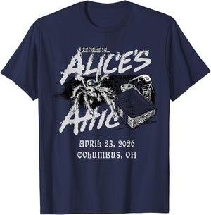 Alice Cooper 2026 Tour Columbus T-Shirt - T-Shirt | Navy