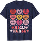 NICU Nurse Valentine's Day Neonatal Nursing Hearts Candy T-Shirt - T-Shirt | Navy