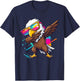 Dabbing Eagle Graphic Kids Boys Colorful Eagle Bird Lovers T-Shirt - T-Shirt | Navy