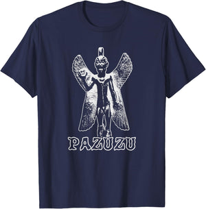 Pazuzu Ancient Mesopotamian Demon God Vintage Myth T-Shirt - T-Shirt | Navy