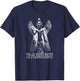 Pazuzu Ancient Mesopotamian Demon God Vintage Myth T-Shirt - T-Shirt | Navy