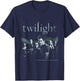 Twilight Black and White Moody Cast Photo Vampire Movie T-Shirt - T-Shirt | Navy
