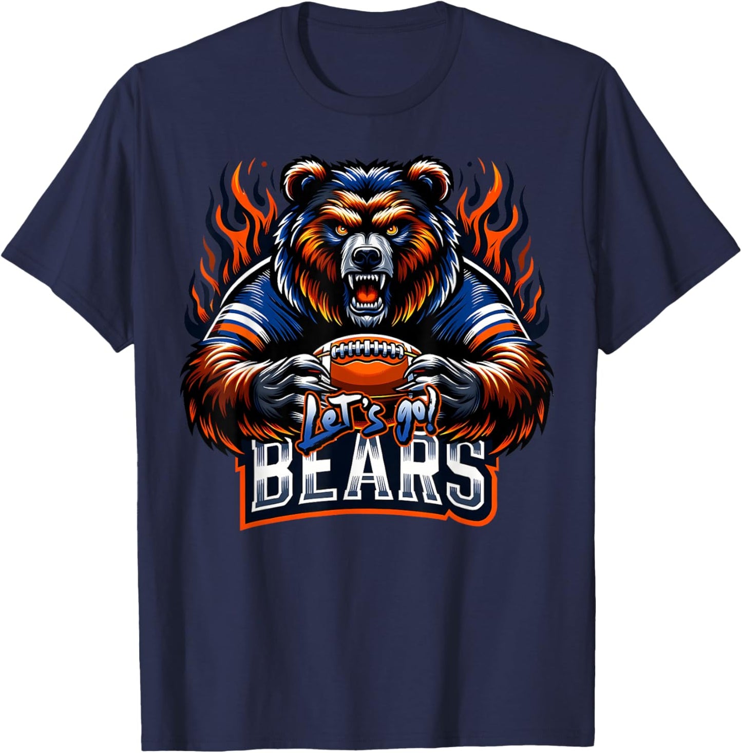 Retro Bear Gift Women Boys Girls Kids Toddlers Youth T-Shirt - T-Shirt | Navy