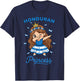 Honduran Princess Dabbing Cute Girl Honduras Flag T-Shirt - T-Shirt | Navy