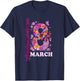 International Women's Day March 8 Celebrating Women T-Shirt - T-Shirt | Navy