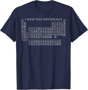 I Wear This Shirt Periodically Project Alien T-Shirt - T-Shirt | Navy