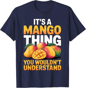 Best Mango Costume Women Kids Fruit Mango Lover T-Shirt - T-Shirt | Navy