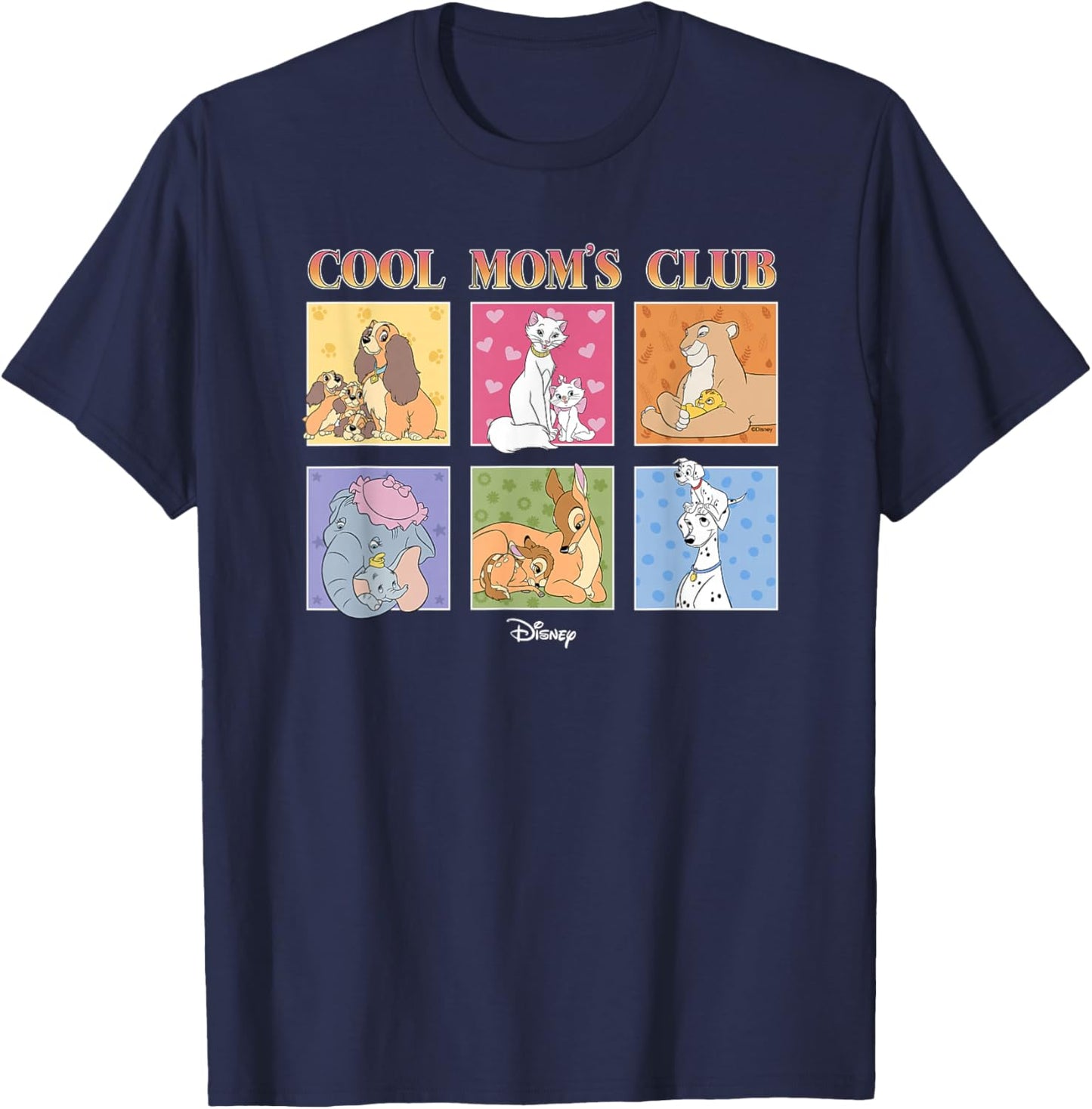 Disney Classic Cool Mom's Club Mother's Day T-Shirt - T-Shirt | Navy