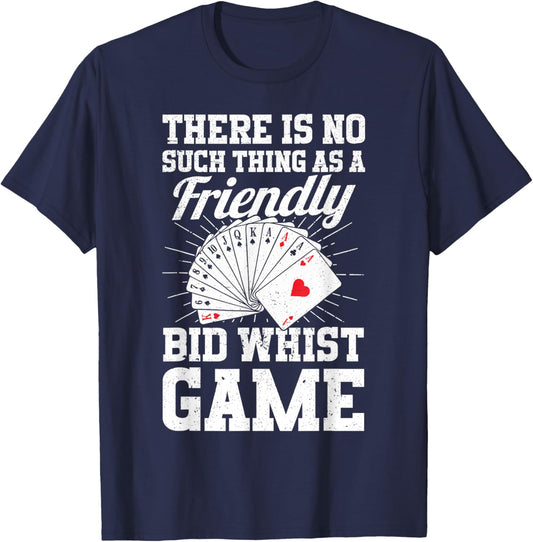 Bid Whist T-Shirt - T-Shirt | Navy