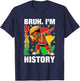 I Am Black History Dabbing Afro Men Boy Black History Month T-Shirt - T-Shirt | Navy