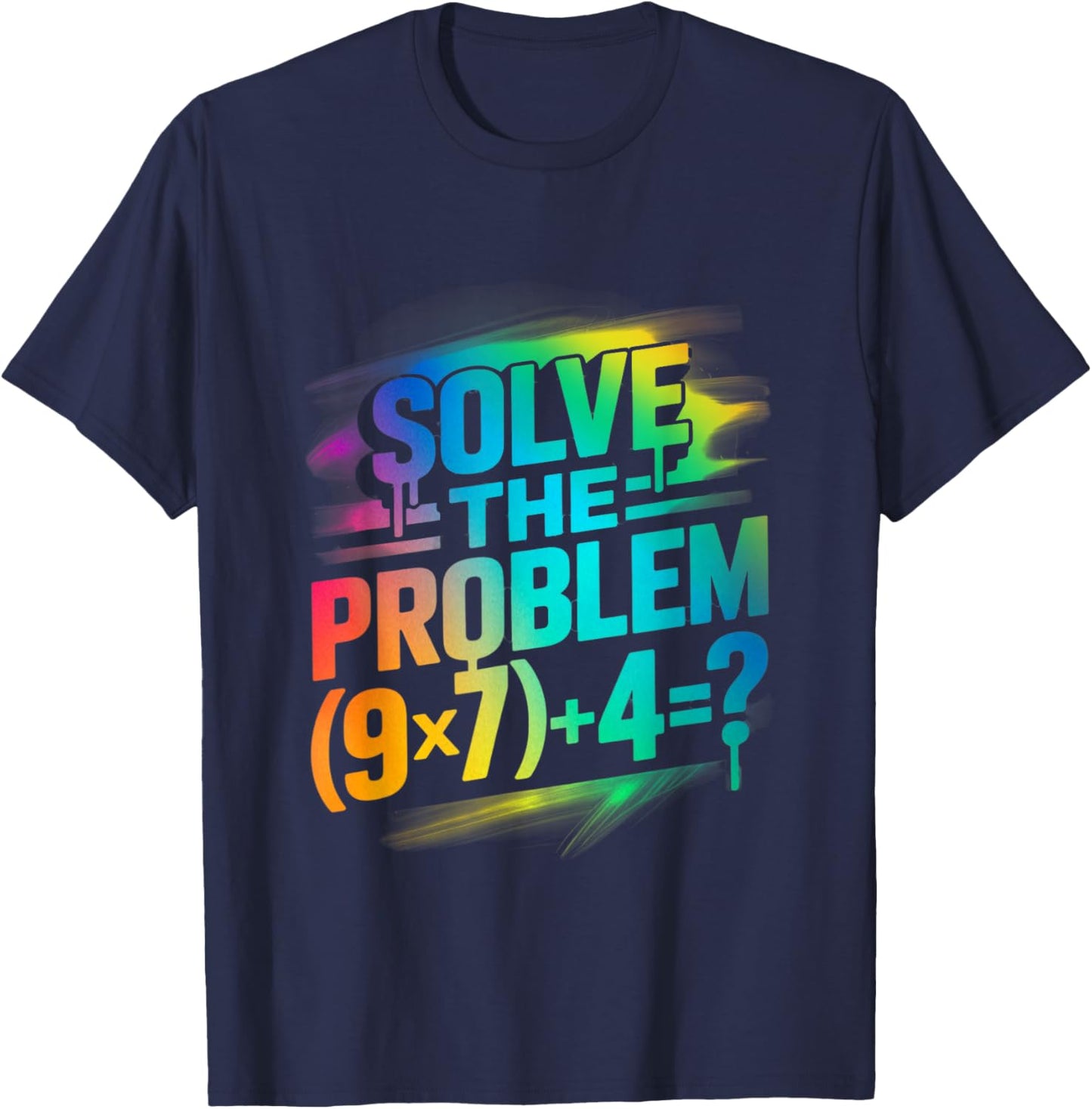 Funny 67 Meme PEMDAS Elementary Math Teacher Six Seven T-Shirt - T-Shirt | Navy