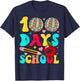 100th Day of Smarter Kids 100 Days Happy 100th Day of School T-Shirt - T-Shirt | Navy