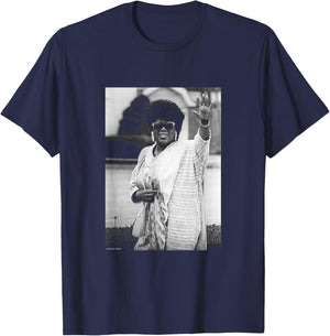 Oprah Winfrey Maria Shriver Wedding Guest Michael Grecco T-Shirt - T-Shirt | Navy
