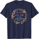 Joy of the Lord is My Strength – Christian Faith Gift T-Shirt - T-Shirt | Navy