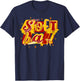 Softball Season Game Day Coquette Bow Retro Girl Women T-Shirt - T-Shirt | Navy