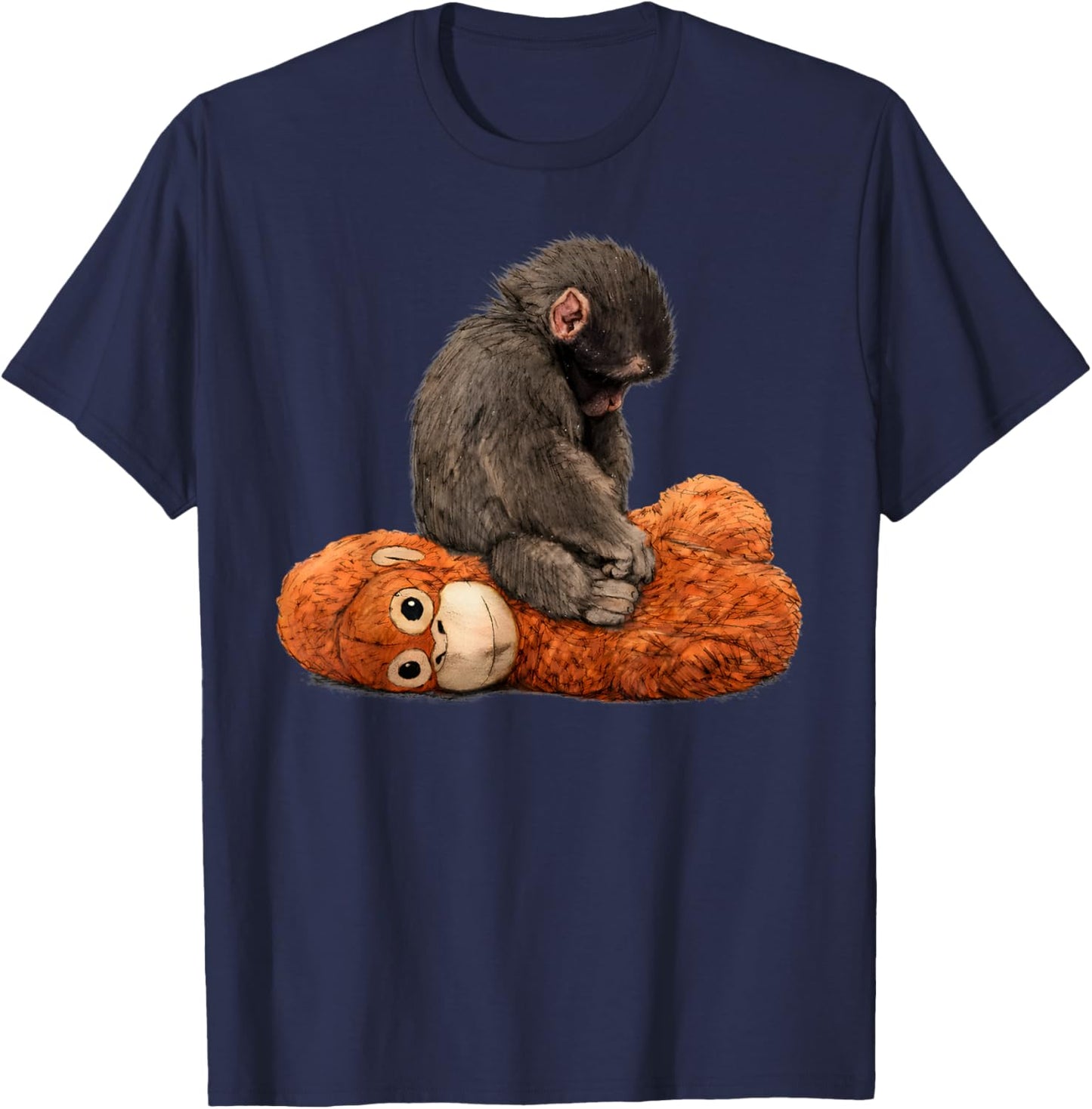 Baby Monkey Punch T-Shirt - T-Shirt | Navy
