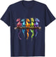 Cute Colorful Dragon Mythical Dragon Fantasy Lover Women Men T-Shirt - T-Shirt | Navy