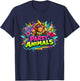 Party Animals Basebal T-Shirt - T-Shirt | Navy
