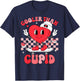Cooler Than Cupid Valentines Day for Teens Kids Boys Girls T-Shirt - T-Shirt | Navy