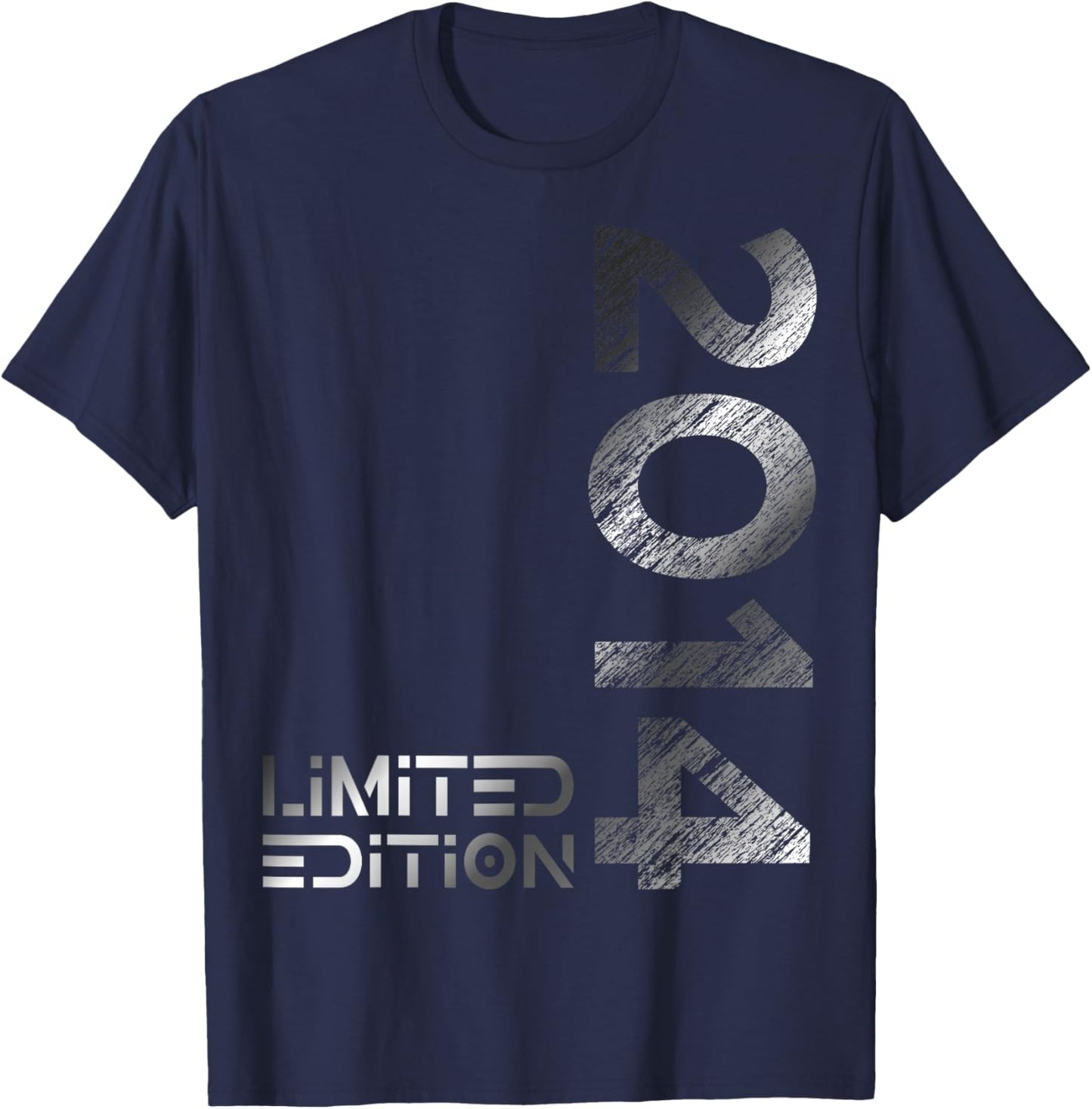 Limited Edition 2014 Boy Girl 12th Birthday 12 T-Shirt - T-Shirt | Navy