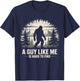 Bigfoot A Guy Like Me is Hard to Find Bigfoot T-Shirt - T-Shirt | Navy