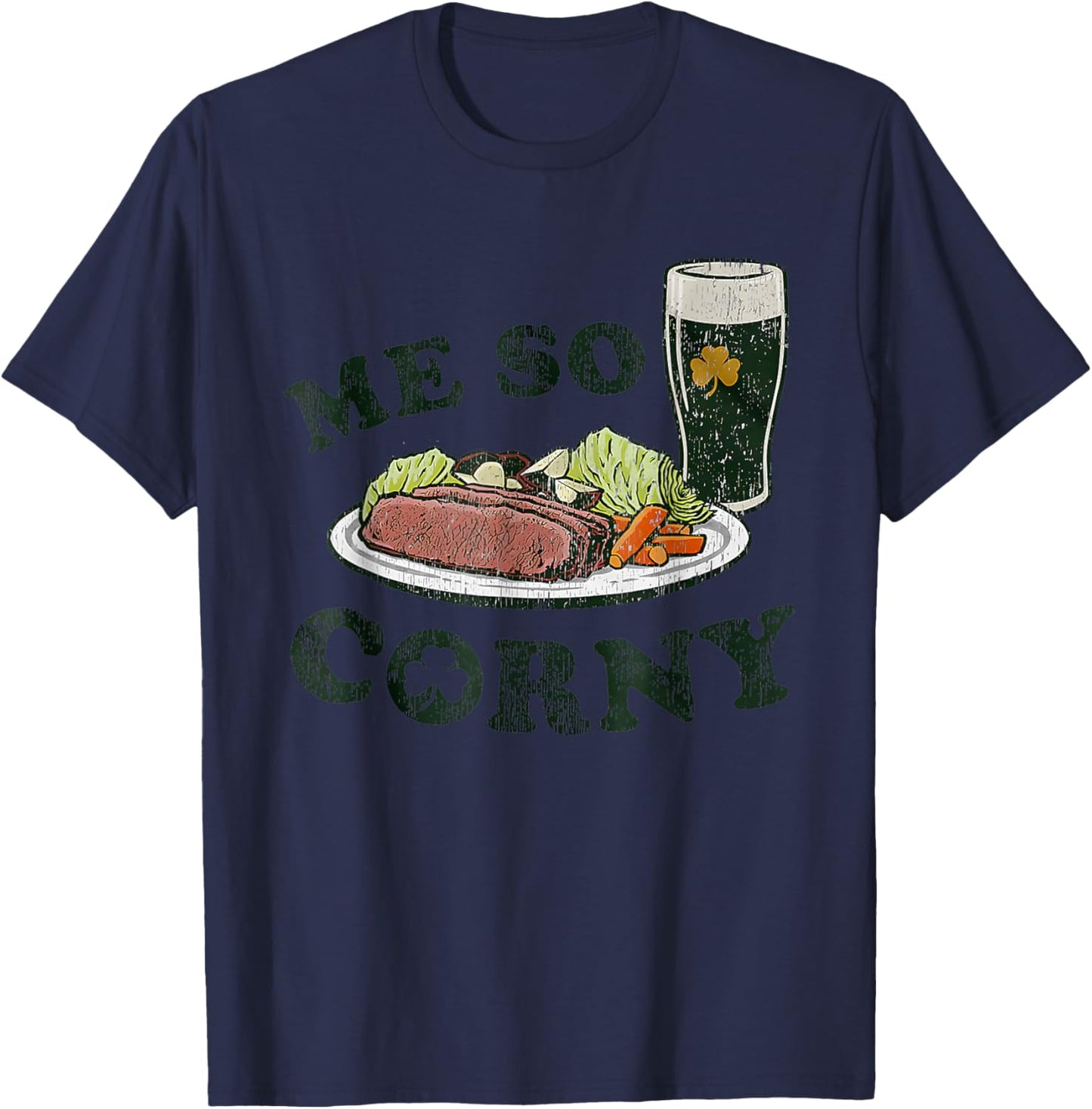 St Patrick's Day T-Shirt - T-Shirt | Navy