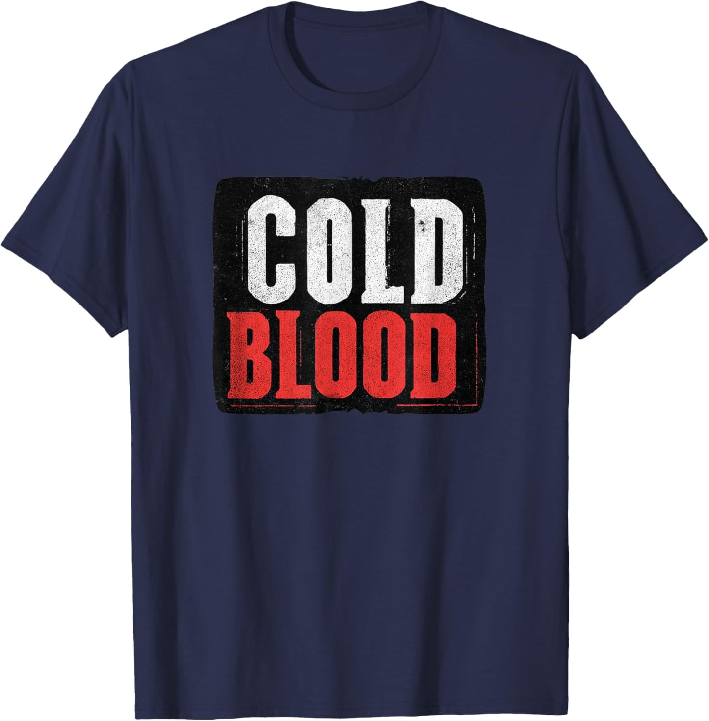 Amazing Cold Blood Graphic Costume T-Shirt - T-Shirt | Navy