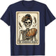 The Sourdough Dealer Tarot Card T-Shirt - T-Shirt | Navy