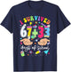 I Survived 67+33 Days of School 100 Days 6 7 Kids Boys Girls T-Shirt - T-Shirt | Navy