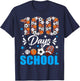 100 Days of School Sport Lovers 100th Day of School Boys T-Shirt - T-Shirt | Navy