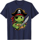Funny Pirate Turtle Halloween Costume Men Women Boys T-Shirt - T-Shirt | Navy