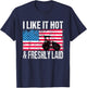 Asphalt Paving Work Pavement I Like It Hot Freshly Laid T-Shirt - T-Shirt | Navy