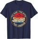 Jason The Man The Myth The Legend Personalized Name T-Shirt - T-Shirt | Navy