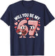 Funny 67 Valentine's Day Will You Be My 67 Cute Couple T-Shirt - T-Shirt | Navy